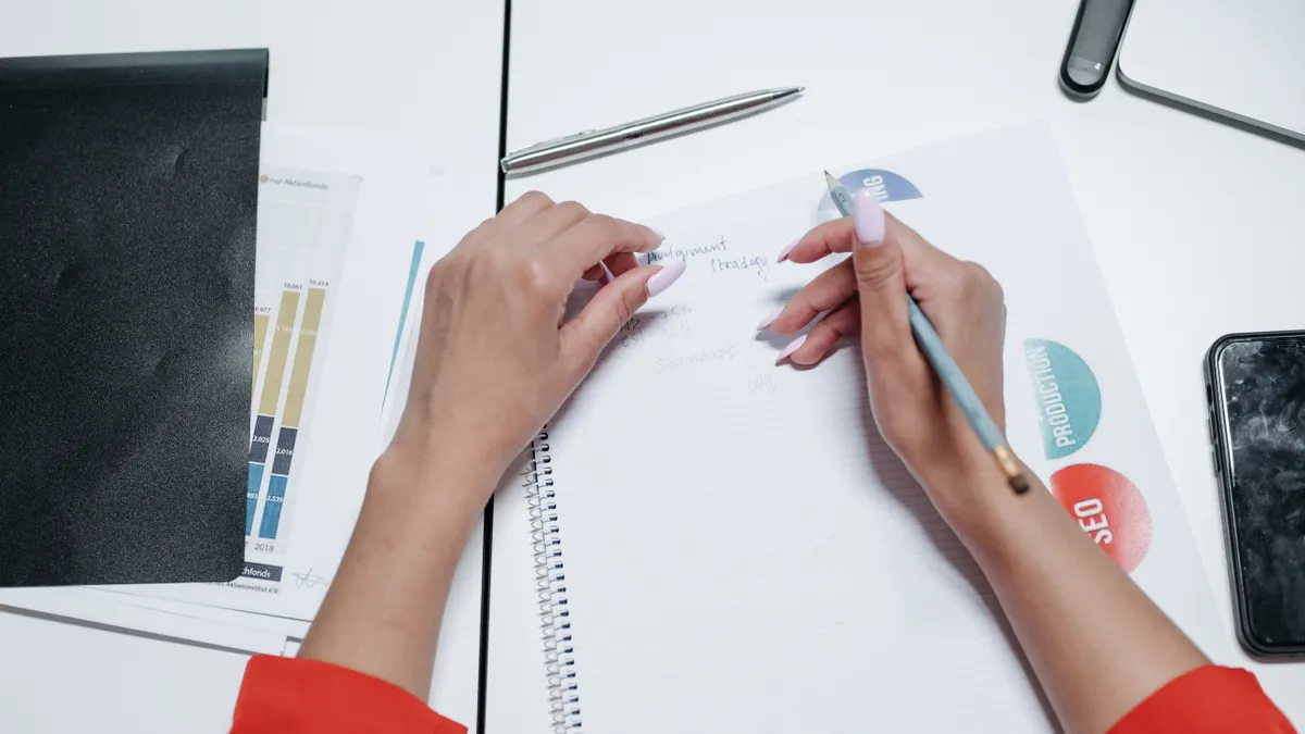 How to automate internal linking with AI How to automate internal linking with AI — Person Writing on White Paper